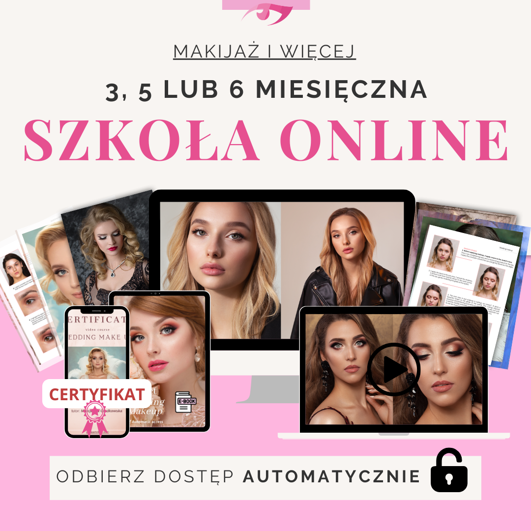 Nauczanie Online | Szkoła Makijażu Online Vena Art | Cena za 1 miesiąc